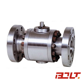 3 Pieces Flanged Forged Ball Valve