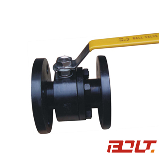  2 Pieces Flanged Forged Ball Valve